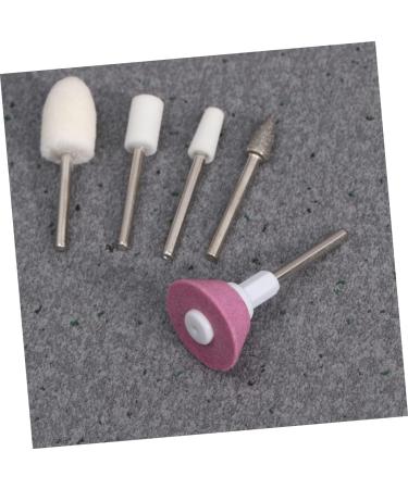 HONMEET 2 Boxes Nail Grinding Head Kit Drill Bits for Nails Nail Bit Nail Polishing Head Manicure Nail Gel Polish Nail Art Kit Home Pedicure Kit Para U as Nail Kits Nail Polisher Kit White - Buy Online on GoSupps.com