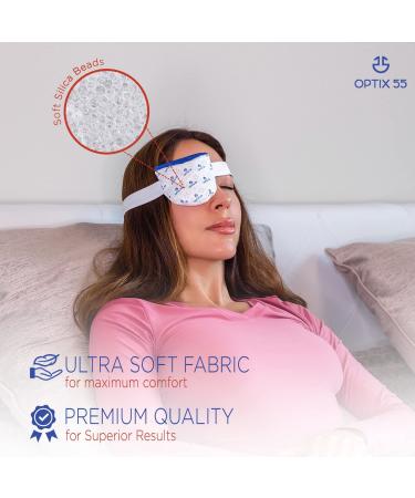 Moist Heat Eye Compress Pad for Dry Eye | Pink Eye, Blepharitis & Stye Relief | Microwavable, Washable & Reusable - Buy Online on GoSupps.com