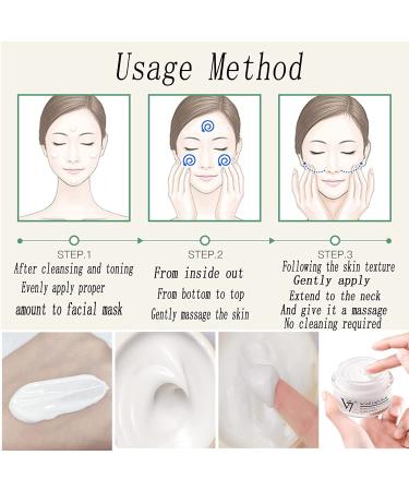 Baicai 2PCS Moisturizing Tone-up Cream - V7 Toning Light Cream for Young and Bright Skin | Face Moisturizer for All Skin Types - Buy Online on GoSupps.com