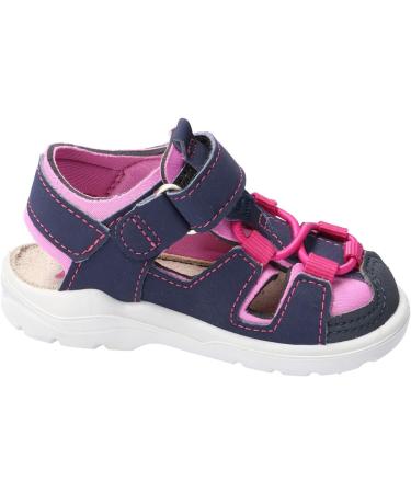 Ricosta Gery M 61 Boys' Sandals - 6 UK, Azur Papaya - Buy Online on GoSupps.com