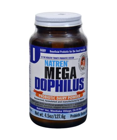 Natren Megadophilus Dairy 4.5-Ounce