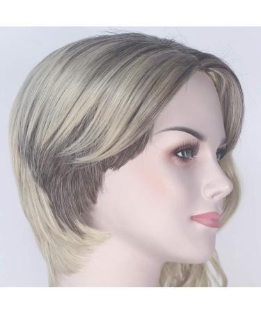Yan Dream Girl's Short Half Straight Half Curly Cosplay Wig for Halloween - Buy Online on GoSupps.com