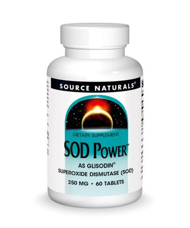 Source Naturals SOD Power 250 mg 60 Tablets - Buy Online on GoSupps.com
