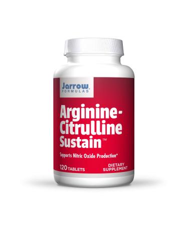 Jarrow Formulas Arginine-Citrulline Sustain 120 Tablets