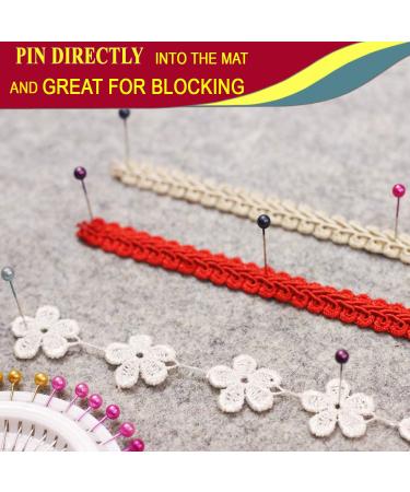 Wool Pressing Mat - 17 x 13.5 Quilting Ironing Pad by Savina - 100% New Zealand Wool for Quilters - Ideal for Sewing Projects - 14in x 17in - Buy Online on GoSupps.com