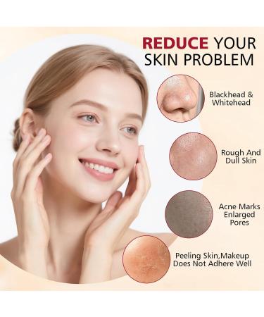 2PCS Rice Exfoliating Ampoule Set Black & White Rice Brightening Duo for Glowing Skin | Gentle Peel + Pore Minimizing & Deep Hydration - Buy Online on GoSupps.com