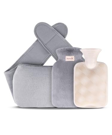 Heat bottle with cover - heat bottle vegena heat bottle belt bed bottle fluffy rubber hot water bag hot water bottle bag for children adult neck shoulder back legs waist warming