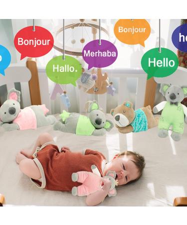 EAQ Baby Soft Toy - Koala Stuffed Plush Toy for Newborns | Musical Toy for Baby Girls | Shower Gift for Newborn Boys (Green2) - Buy Online on GoSupps.com