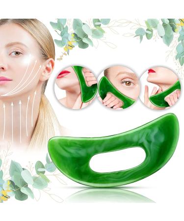Resin Gua Sha Massage Tool for Lymphatic Drainage and Body Shaping - Green - Buy Online on GoSupps.com
