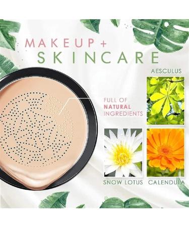 Mushroom Head Air Cushion CC Cream TIK Tok Mushroom Head Air Cushion CC Cream (Brighten + Natural) - Buy Online on GoSupps.com