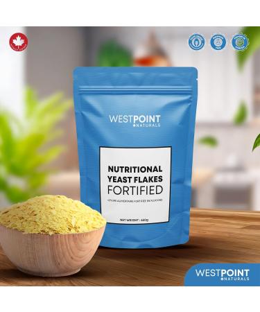 Westpoint Naturals Premium Nutritional Yeast Flakes 650g 650 g (Pack of 1) - Buy Online on GoSupps.com