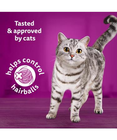 WHISKAS Adult Dry Cat Food - Hairball Control With Real Chicken 1.5kg bag - Buy Online on GoSupps.com