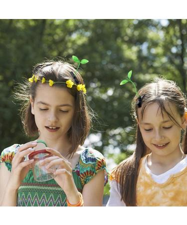 FERCAISH 10 Pcs Trendy Bean Sprouts Hair Clips - Cute Funny Sprout Hairpins for Girls and Kids - Buy Online on GoSupps.com