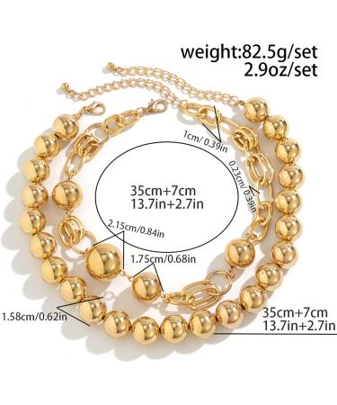 OralGos Stylish Double Layer Pearl Necklace - Punk Gothic Choker Collar Fashion Jewelry for Women - White - Buy Online on GoSupps.com