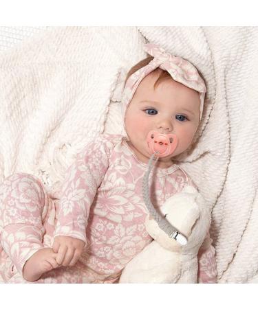 Buy 4-Pack Cotton Pacifier Chains for Boys & Girls - Orange Clips for Bibs & Scarves | International Shipping - Buy Online on GoSupps.com