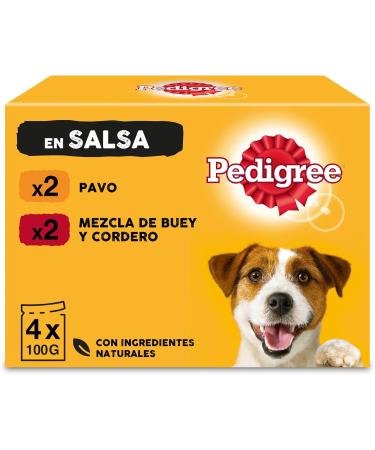 Pedigree Wet Dog Food Mixed Meat Selection in Gravy Multipack 13 x 4 x 100g - Buy Online on GoSupps.com