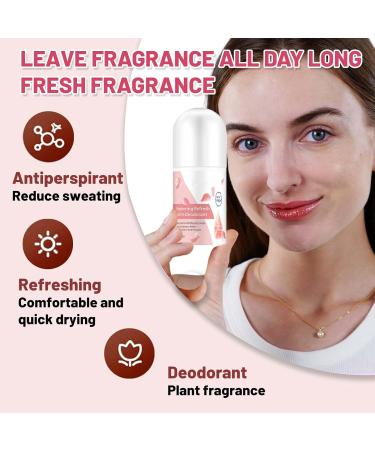 Natural Deodorant Roll On Rose & Vitamin C Ladies Deodorant Roll-On Effective Protection Soothing Refreshing Skin Barrier Repair Antiperspirant Women Anti Sweating Dew Deodorant Suitable For Women - Buy Online on GoSupps.com