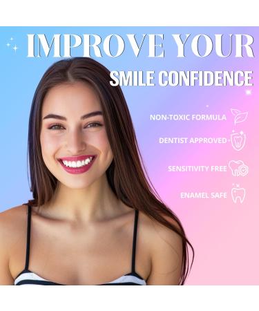 Teeth Whitening Strips for Sensitive Teeth - Annecal 28 Enamel Safe Strips for Deep Stain Removal | 14 Treatments for Enhanced Brightness & Mint Flavor - Buy Online on GoSupps.com