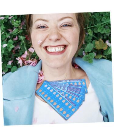 Anneomas 30-Piece Tooth Color Accessories Set | Tooth-Colored Numerical Boards & Bleach Color Control Papers | International Shipping - Buy Online on GoSupps.com