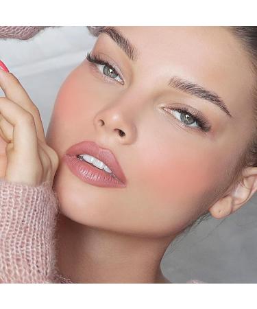 Boobeen Matte Liquid Blush - Blendable Face Blush with Cushion Applicator | Soft Cream Blush for Cheeks | Natural Looking 01 - Buy Online on GoSupps.com