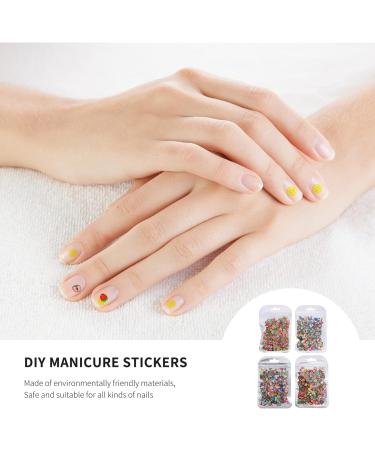 Healeved 8 Packs Nail Art Polymer Clay Nail Fruit Slices Fruit Nail Art Slice Appliques Embellishments DIY Fruit Nail Art Nail Art Craft Decor 3d Polymer Nail Slice Suite Manicure Resin 11X7cmx2pcs Colorfulx2pcs - Buy Online on GoSupps.com