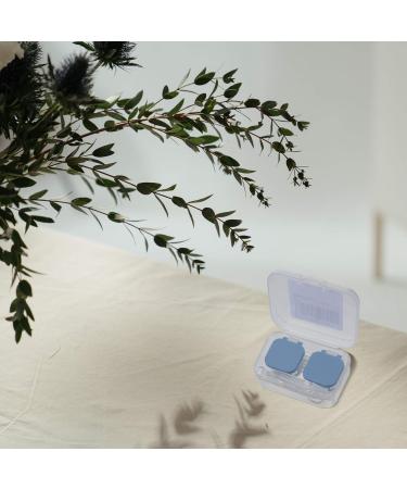 Exceart Mini Lens Container - Automatic Lens Cleaning System & Travel Case with Tweezers (Blue) | Optimize Your Lens Care - Buy Online on GoSupps.com