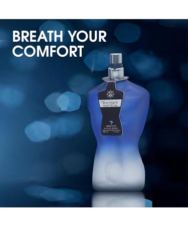 Boutique Nautical Men's Cologne Fresh & Invigorating Oceanic Fragrance with Citrus and Marine Notes Elegant Long-Lasting Scent for Everyday Wear Boutique Nautical 3.4 Fl Oz (Pack of 1) - Buy Online on GoSupps.com