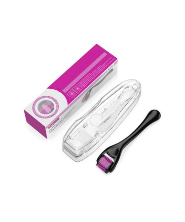 Derma Roller 1.5mm 540 Titanium Microneedle Roller for Face Facial Wrinkles Hair Loss Stretch Marks Hair Regrowth Micro Needles Professional Microneedling Derma Needling Kit with Case DERMA 1.5 MM