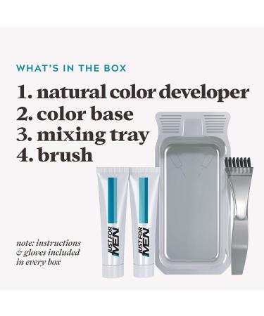 Just For Men Color Gel Mustache & Beard M-35 Medium Brown 1 ea (Pack of 2) - 2 Pack - Buy Online on GoSupps.com