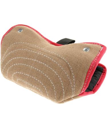 2 Handle Targeting Jute Bite Wedge Tug Toy Dogs Bite Sleeve Arm Protection for Dogs Work Dog Puppy Training Playing AOD - Buy Online on GoSupps.com