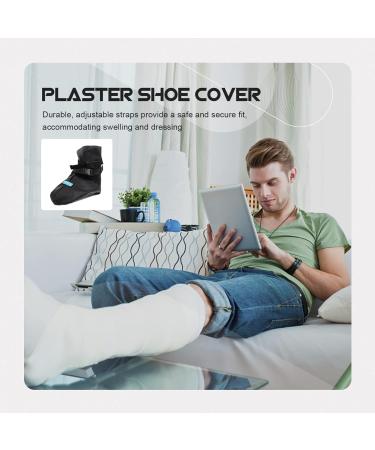 Milist Weatherproof Waterproof Cover for Orthopedic Boots | Medical Air Runner & Plaster Ankle Fracture Boot Cover - Size L - Buy Online on GoSupps.com