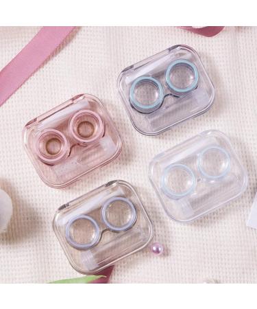 TATINO 4-Piece Clear Contact Lens Case Travel Set - Easy Flip Lid Compact Design Perfect for All Scenarios - Shop Now - Buy Online on GoSupps.com