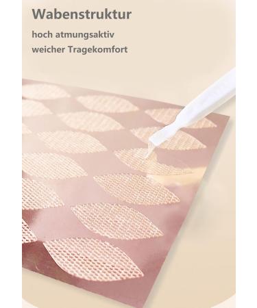 384 Piece Eyelid Lifting Stripes - Invisible Breathable Mesh Eye Tape | Skin Color | 3 Sizes | International Shipping - Buy Online on GoSupps.com