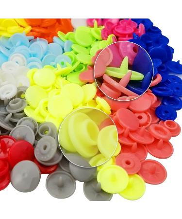 460 Sets TmppDeco Plastic Snaps with Pliers | 24-Colors Snap Fasteners Kit for Sewing, Clothing & Crafting - Buy Online on GoSupps.com