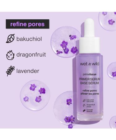 Wet 'n' Wild Prime Focus Primer Serum - Flawless and Long-Lasting Makeup, Pore-Minimizing, Hydrating Formula, Natural Finish - Buy Online on GoSupps.com