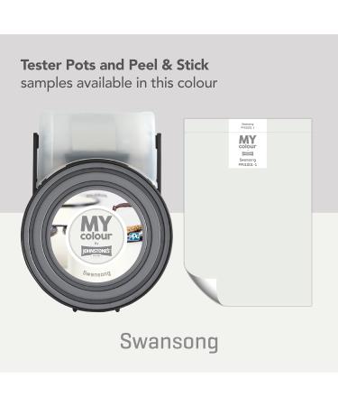 Johnstone's Luxurious Durable Matt Paint - Swansong 2.5L - Buy Online on GoSupps.com