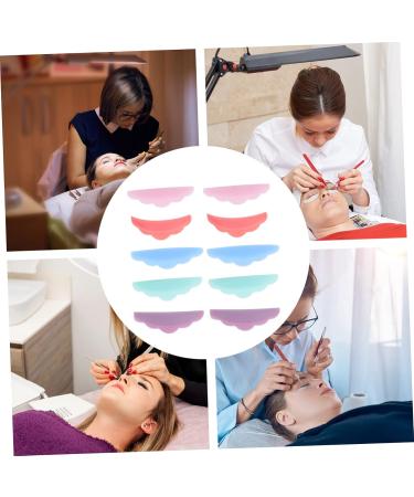 VINTORKY 10 Pairs Grafting Eyelash Spacer Under Eye Pads for Lash Lift Eyelash Grafting Pad Eyelash Curler Refills Pads Lash Extension Pads Silicone Eyelash Pads Beauty Products - Buy Online on GoSupps.com