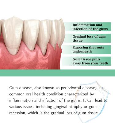 Gum Relief Drops Natural Ingredients Regrowth Treatment Stain Removal Dry Mouth and Bad Breath Relief for Adults 1 FL Oz - Buy Online on GoSupps.com