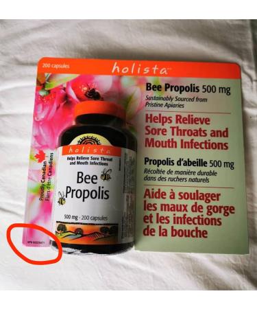 Holista Bee Propolis 500 mg 2 x 200 capsules - Buy Online on GoSupps.com