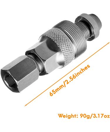 CyclingDeal Bike Crank Extractor Puller Remover - Square Threaded Taper Crankset, ISIS & Octalink - Easy Bicycle Crank Arm Removal Tool - Buy Online on GoSupps.com