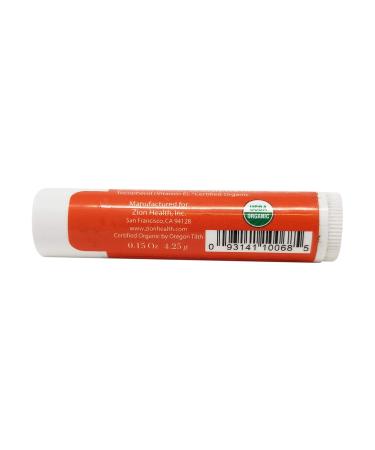 Buy ZION HEALTH Lip Balm Kanwa Pomegranate - Natural Moisturizer for Soft Lips | 1 EA - International Shipping Available - Buy Online on GoSupps.com