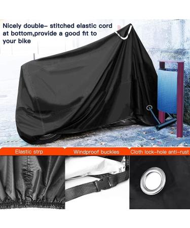 ENGWE Heavy Duty 2 Bike Cover | Waterproof 210D Oxford Fabric | Outdoor Storage for Mountain, Road, Electric Bikes | Rain, Sun, UV Protection | Dustproof, Windproof | Lock Holes Included - Buy Online on GoSupps.com