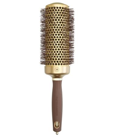 Olivia Garden Expert Blowout Speed Wavy Bristles - Gold & Brown 55 | International Shipping Available - Buy Online on GoSupps.com