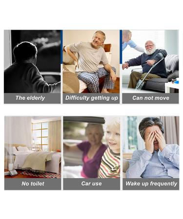 Portable Urinal Male Portable Urinal Removable Pee Home Potty Thick Firm Bottle - Buy Online on GoSupps.com