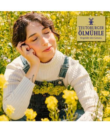 Teutoburger lm hle Rapeseed Oil for Frying - 500ml | Premium Quality Cooking Oil Ideal for Healthy Cooking & International Shipping - Buy Online on GoSupps.com