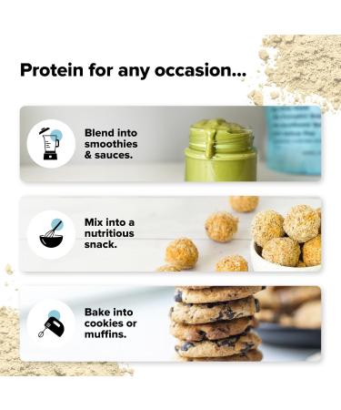 Complement Organic Unflavored Vegan Protein Powder (30 Servings) Low Carb Low Calorie Sugar Free Soy Free Non-GMO Gluten Free Non Dairy- Yellow Pea Pumpkin Seed- 15g Plant Based Protein Powder Unflavored 30 Servings  - Buy Online on GoSupps.com