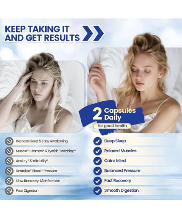 8 Forms Magnesium Complex Maximum Absorption 1000mg Formula Supports Healthy Muscles Bones Nerves & Overall Body Functions Premium Non-GMO Supplement 90 Capsules - Buy Online on GoSupps.com