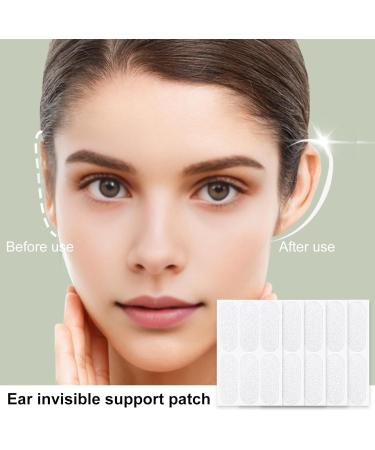 Haibinsuo Ear Stickers 10 Sheets Elf Ear Tapes Ear Lobe Support Patches for Concave Ears Strong Support Painless Silicone Cosmetic Ear Stickers B - Buy Online on GoSupps.com