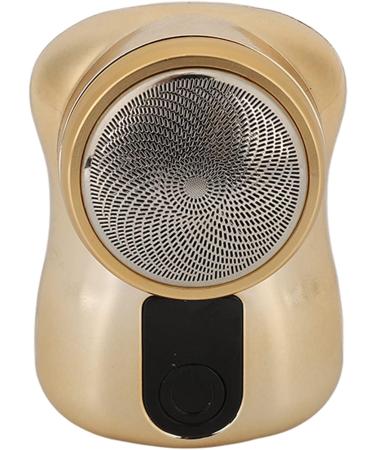Portable Cordless Beard Trimmer for Men | Waterproof USB Charging Curved Blade - Champagne Gold - Buy Online on GoSupps.com