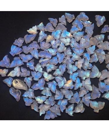 Stone Natural Blue Moonstone Sculpture Wing and Mermaid Jewelry Crystal Gift Yellow Blue Light Gemstone Jewelry Decoration Balance Gemstone Decoration ERTEYIN (Color : Cloud) - Buy Online on GoSupps.com